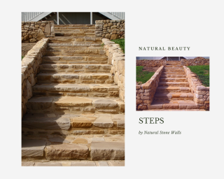 Natural Stone Walls - Steps - Houses - Landscaping