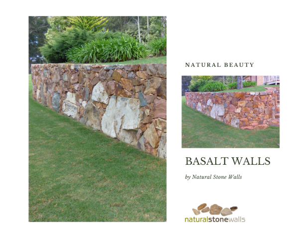 Natural Stone Walls - Basalt - - Front Walls - Retaining - Landscaping