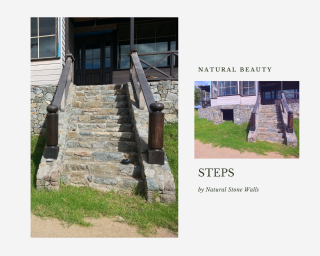 Natural Stone Walls - Steps - Houses - Landscaping