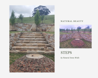 Natural Stone Walls - Steps - Houses - Landscaping