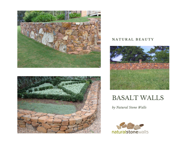 Natural Stone Walls - Basalt - - Front Walls - Retaining - Landscaping